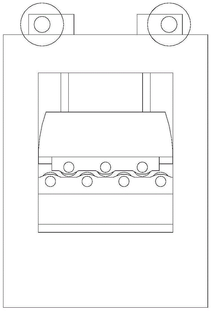 Combined type straightening machine