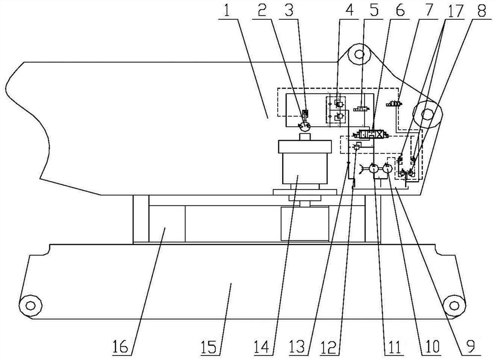 Automatic control method and device for crane rotary parking brake system