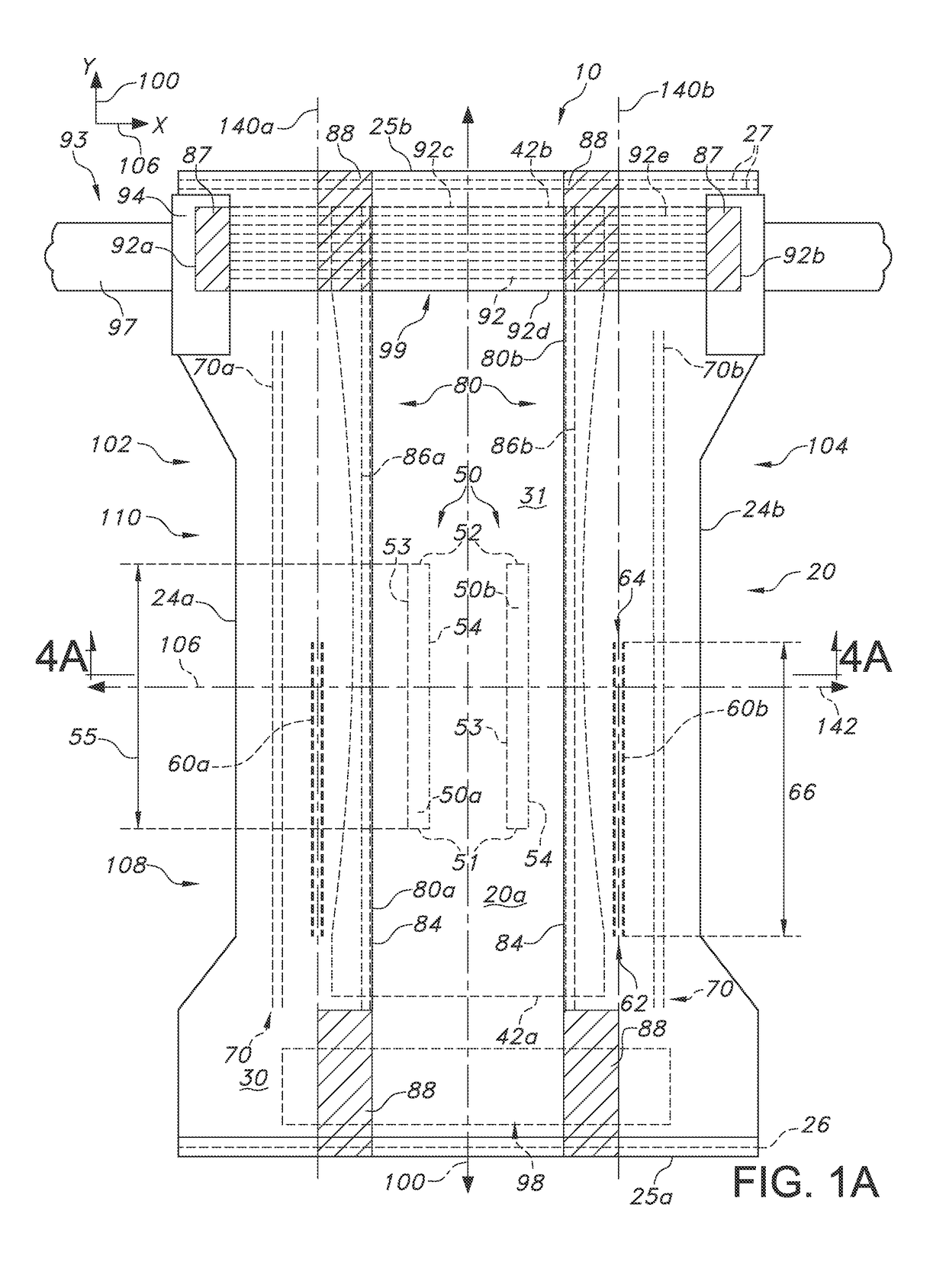 Absorbent article with channels