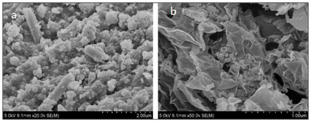 A kind of in situ generation of mil-101(fe) composite catalytic material on 3d-rgo and its preparation method and application