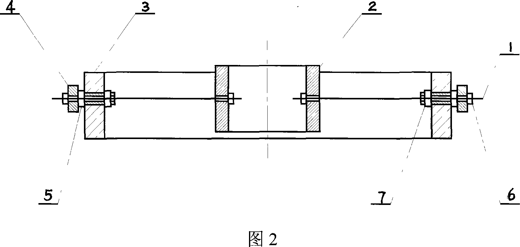 Damper of multi-dimensional superelastic shape memory alloy