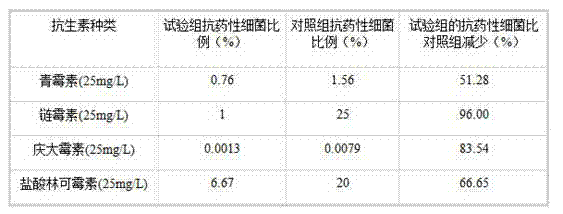 Lactobacillus acidophilus capable of reducing drug resistance, and biological preparation prepared therefrom