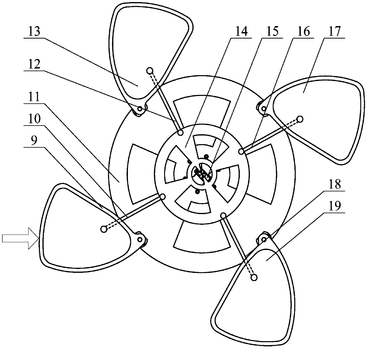 Rotating unfolding disc typed multi-layer storage device