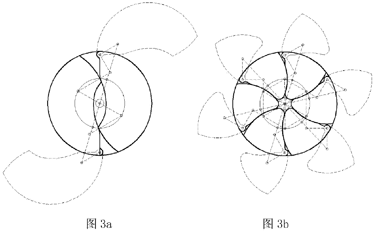 Rotating unfolding disc typed multi-layer storage device