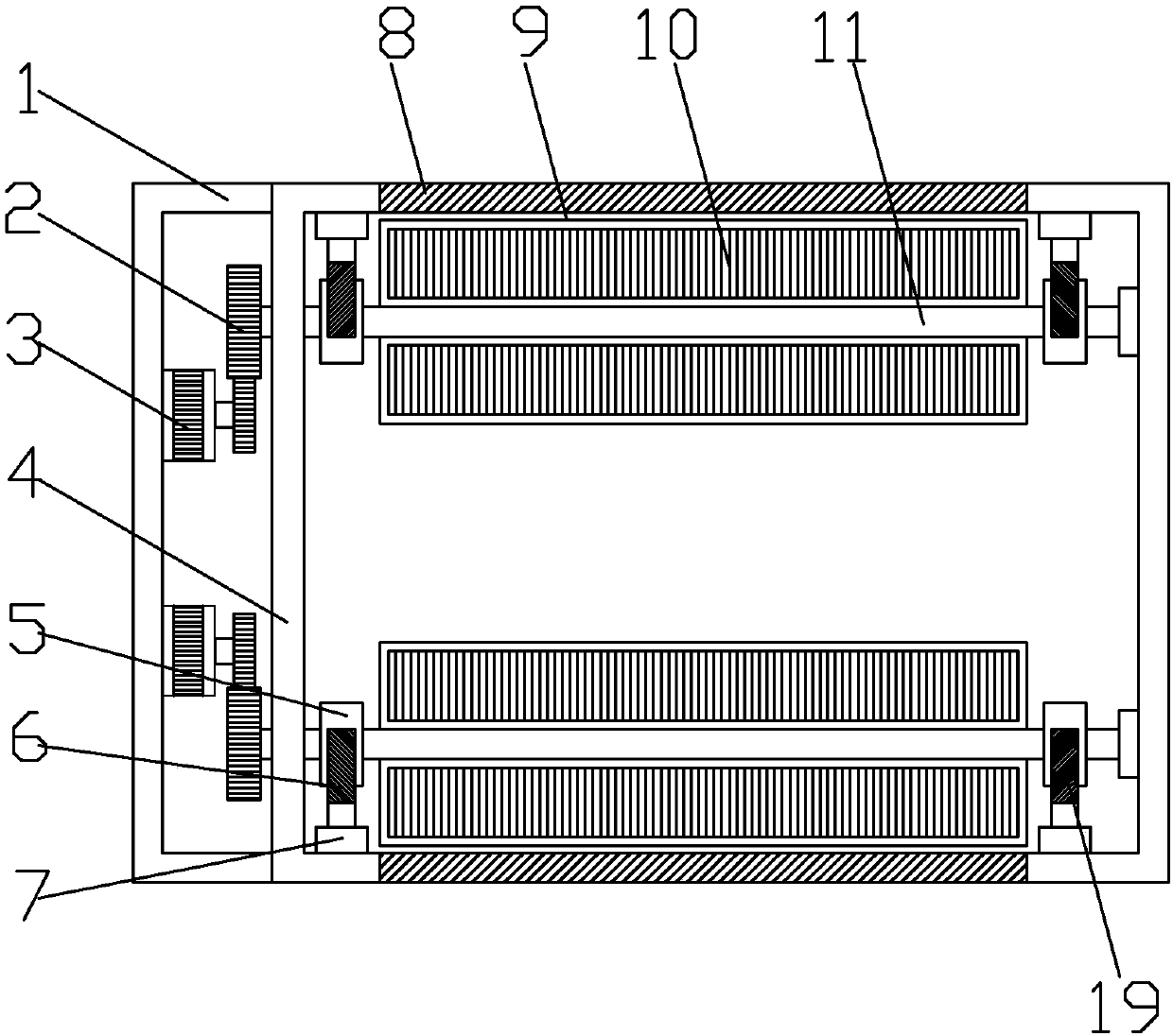 Mosquito killing device for pig breeding