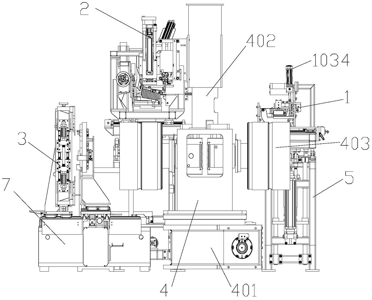 All-steel radial tire bead core double-drum forming machine and bead core manufacturing method