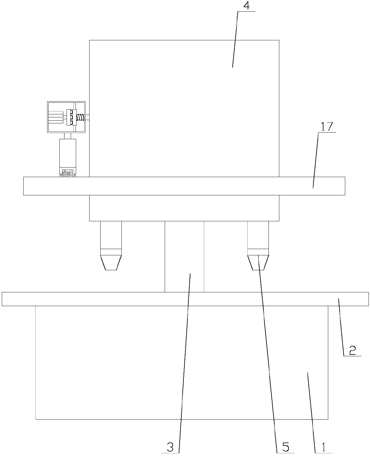 Energy-saving type filling machine with uniform filling based on internet of things