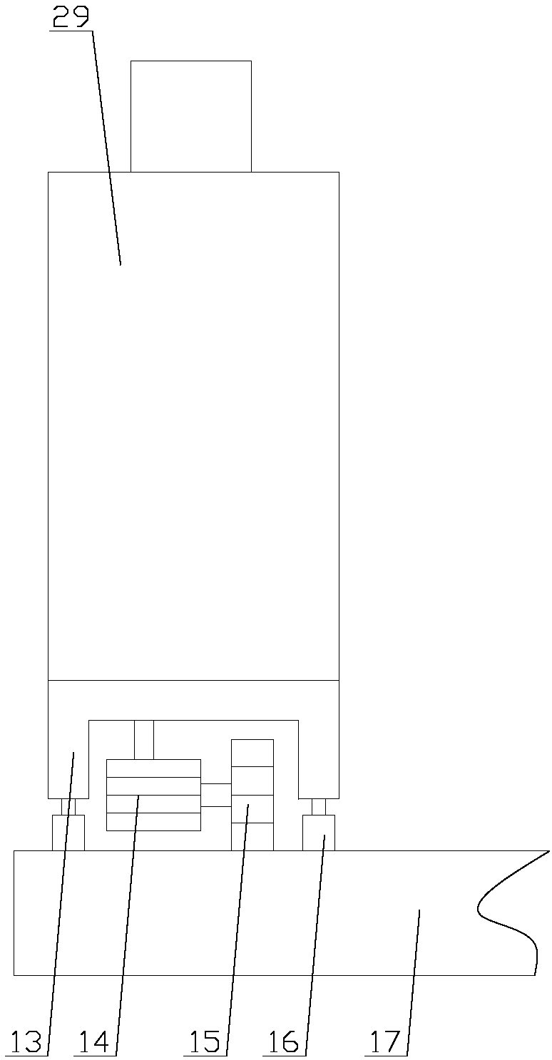 Energy-saving type filling machine with uniform filling based on internet of things