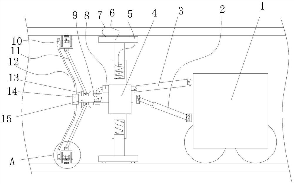 Derusting device for inner wall of wind power generation tower