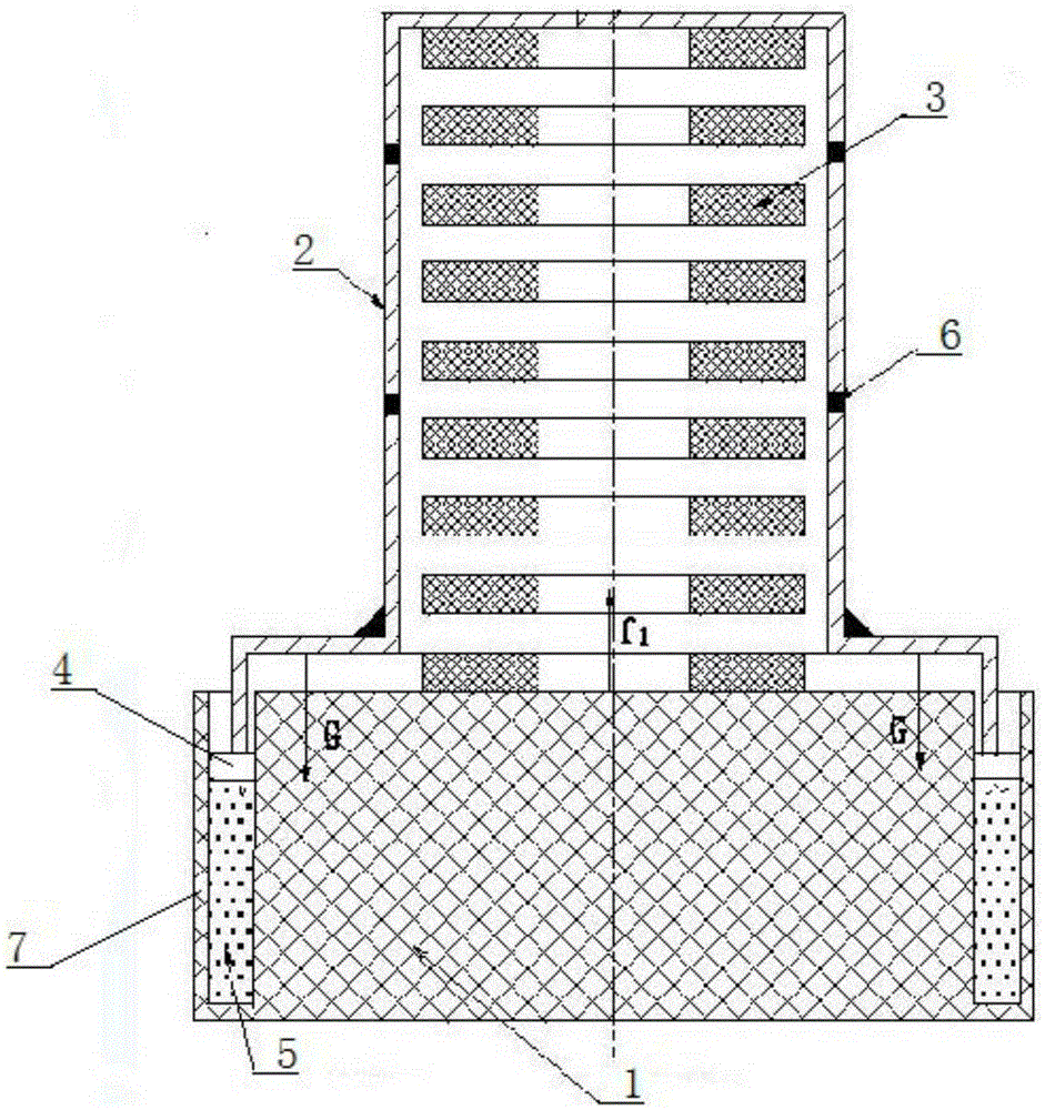 A bell type sintering box protection device