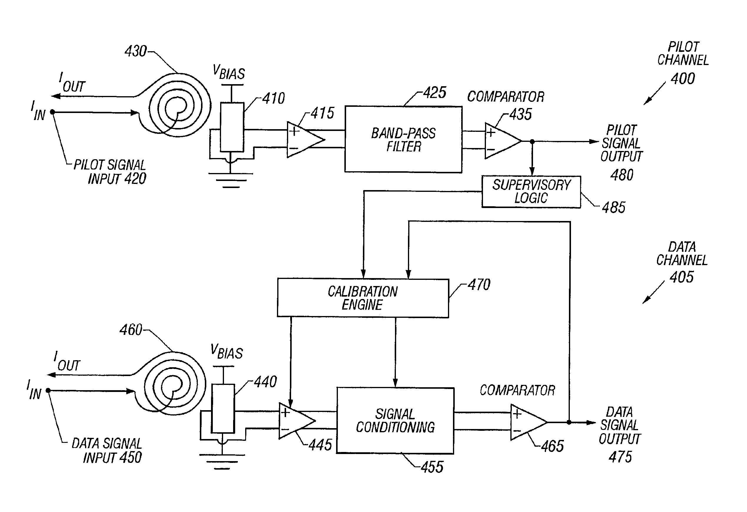 Voltage isolation buffer with hall effect magnetic field sensor