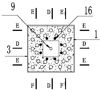 Well head device for both square reverse filtering recharging and water pumping