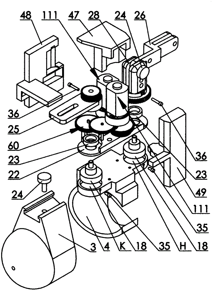 Mechanism for detecting and driving distal thumb joint of human hand