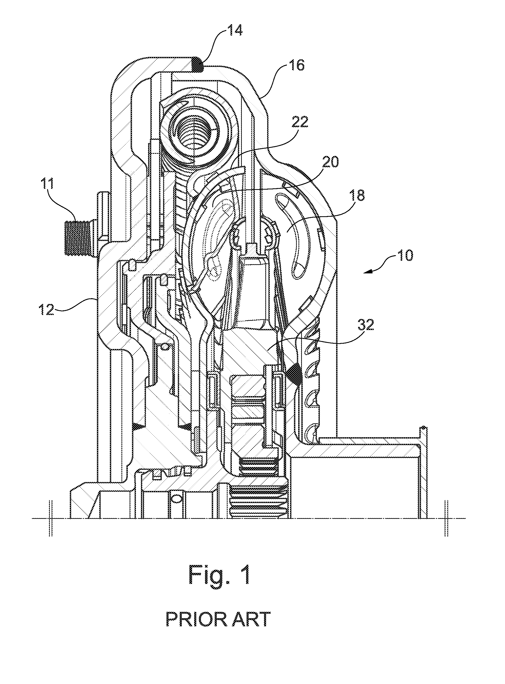 Stator body centering feature for torque converter