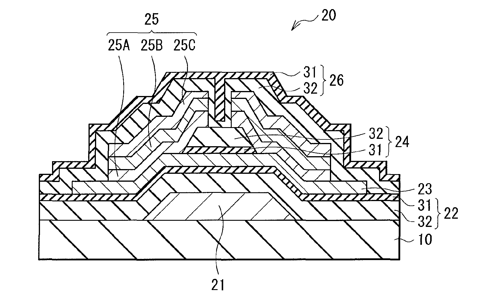 Thin film transistor and display device