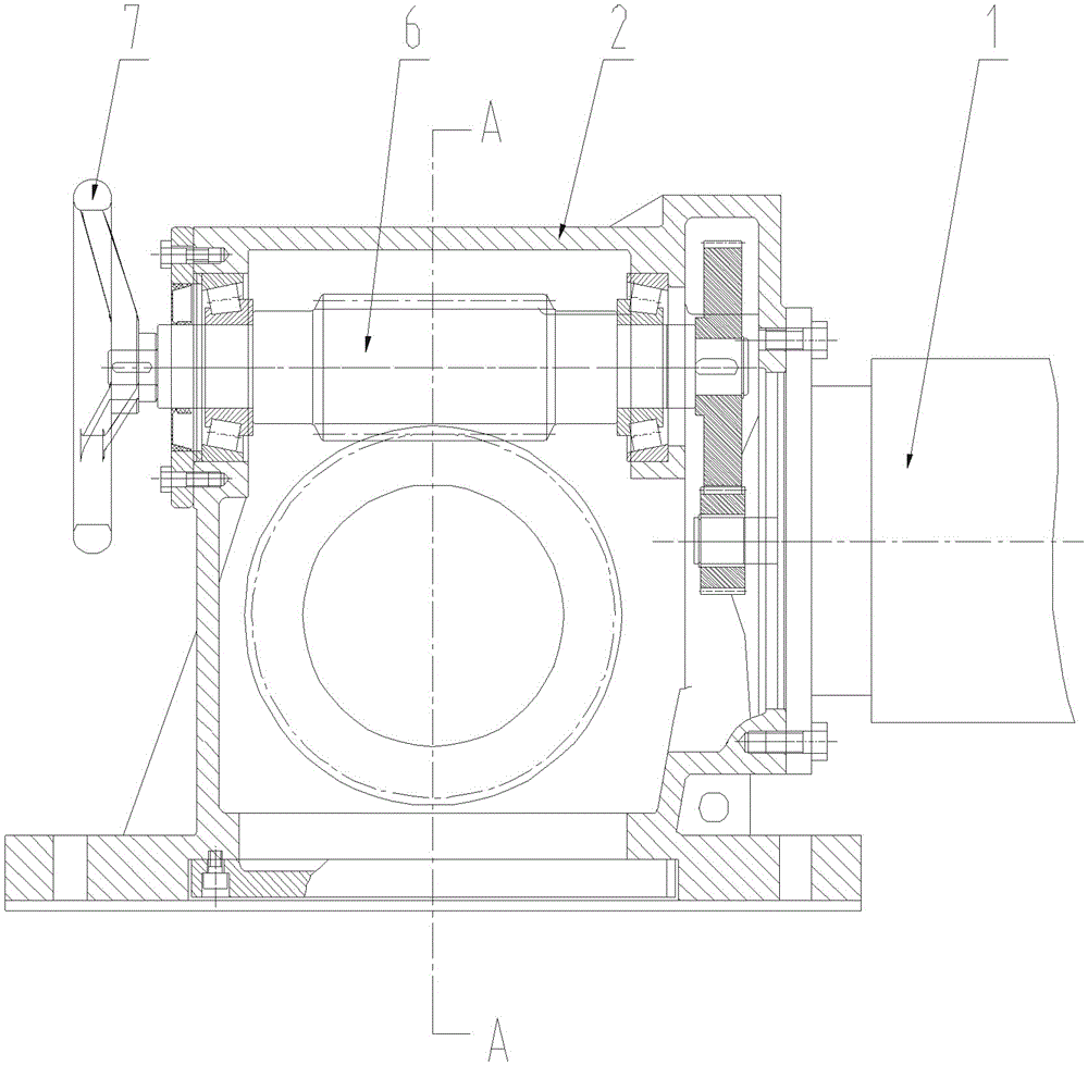 Marine diesel turning mechanism