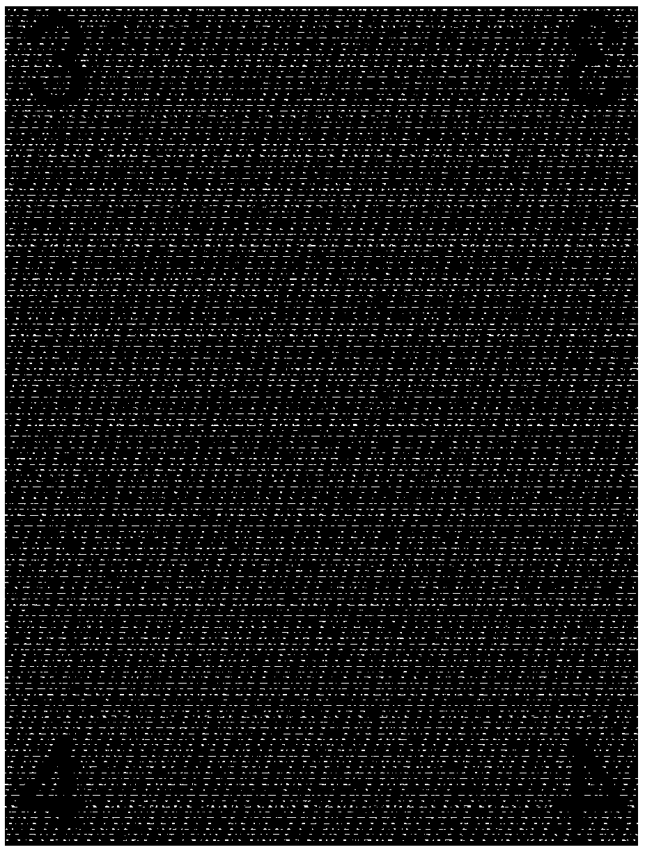 A method for processing an anti-forgery image with a multi-layer key set