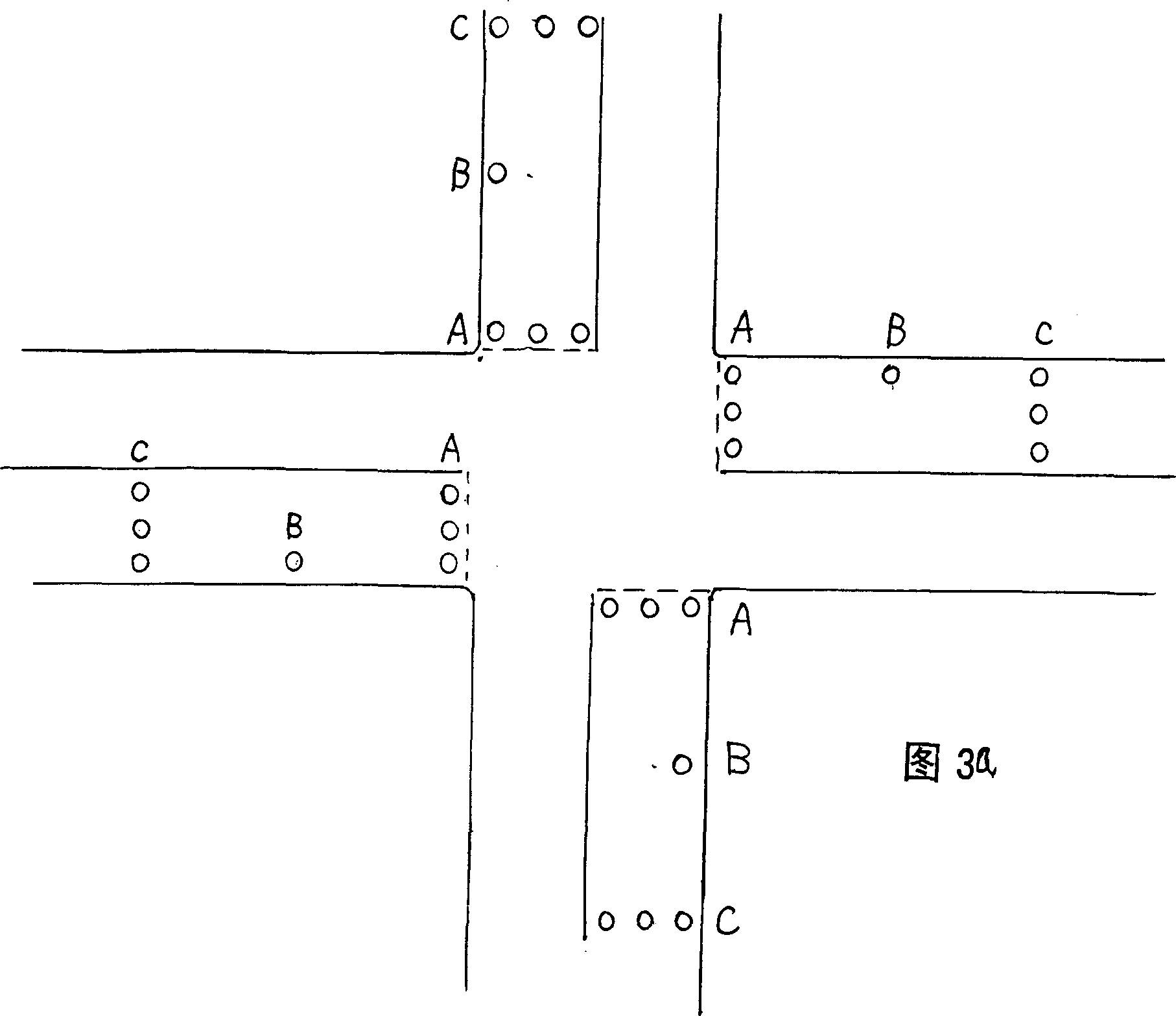 Supergrade plane intercross installation for road and its traffic method