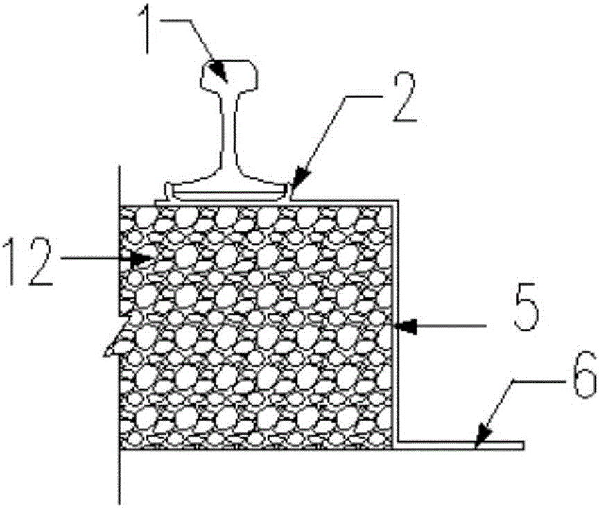 Ballast transverse and lengthways accelerated speed coupling detection apparatus and integrated detection system