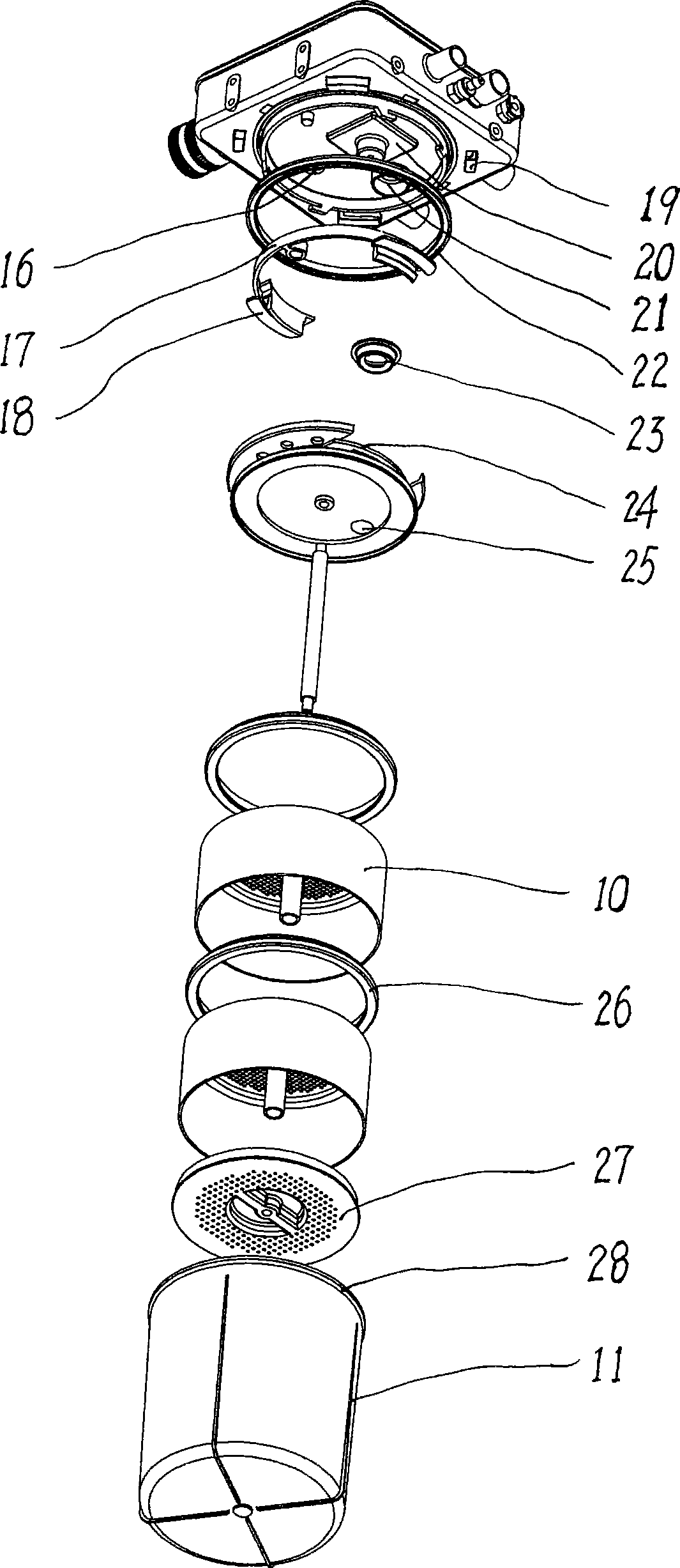 Anaesthesia aerating system with return circuit cover