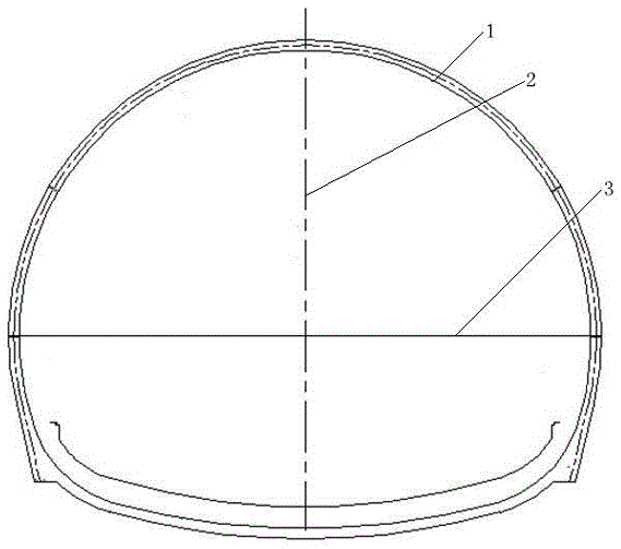 Method for carrying out bench cut method construction in IV-grade surrounding rocks by using three-arm drill jumbo