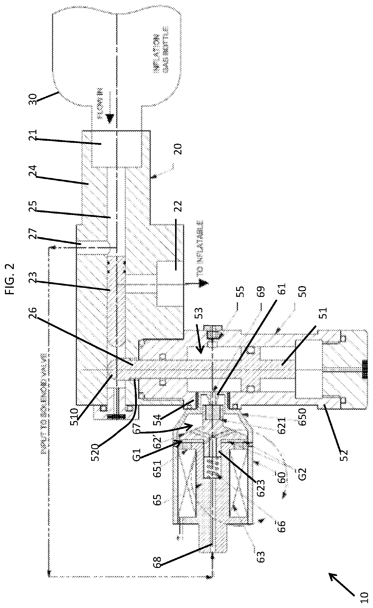 Solenoid valve for inflation system