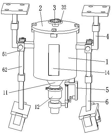 A friction prevention active maintenance device for mechanical equipment