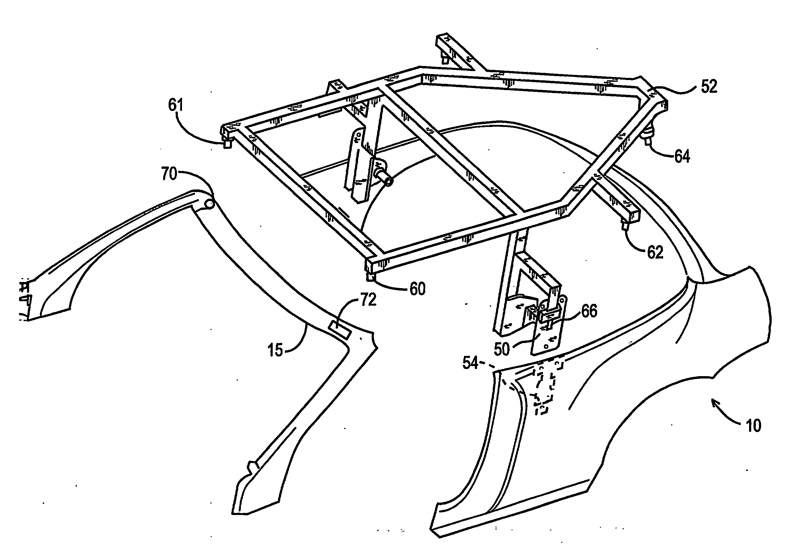 Multiple Roof Configurations For a Single Vehicle Platform