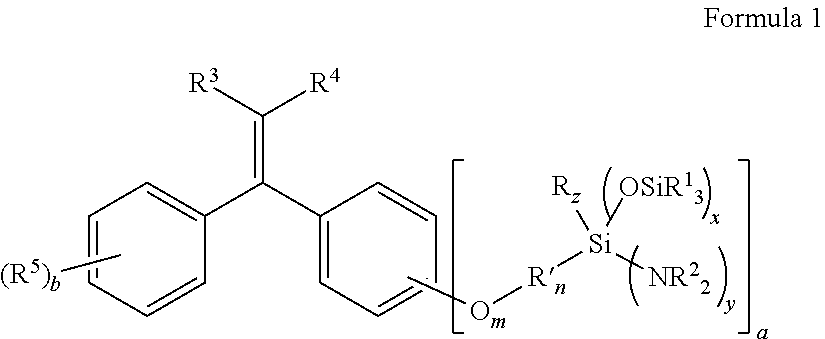 Aminosilyl-Substituted Diarylethene Compounds for Anionic Polymerisation