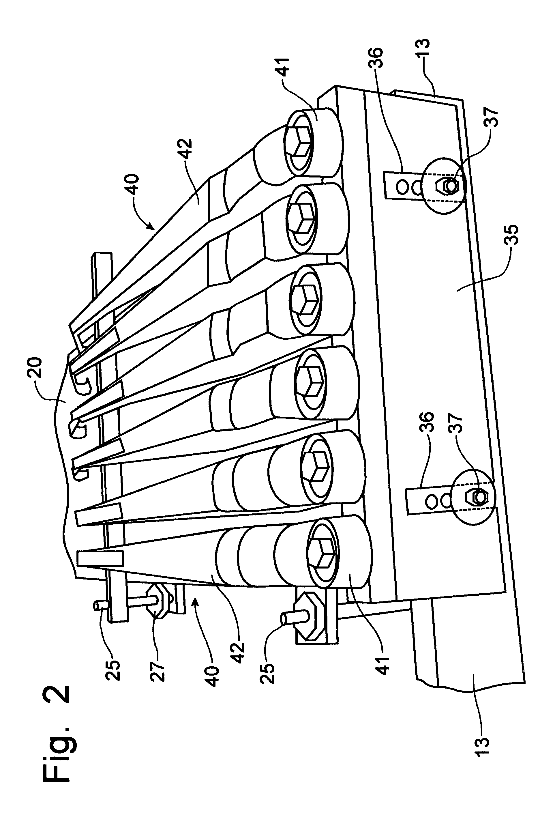 Test fixture for the aging of wiper blades in a laboratory