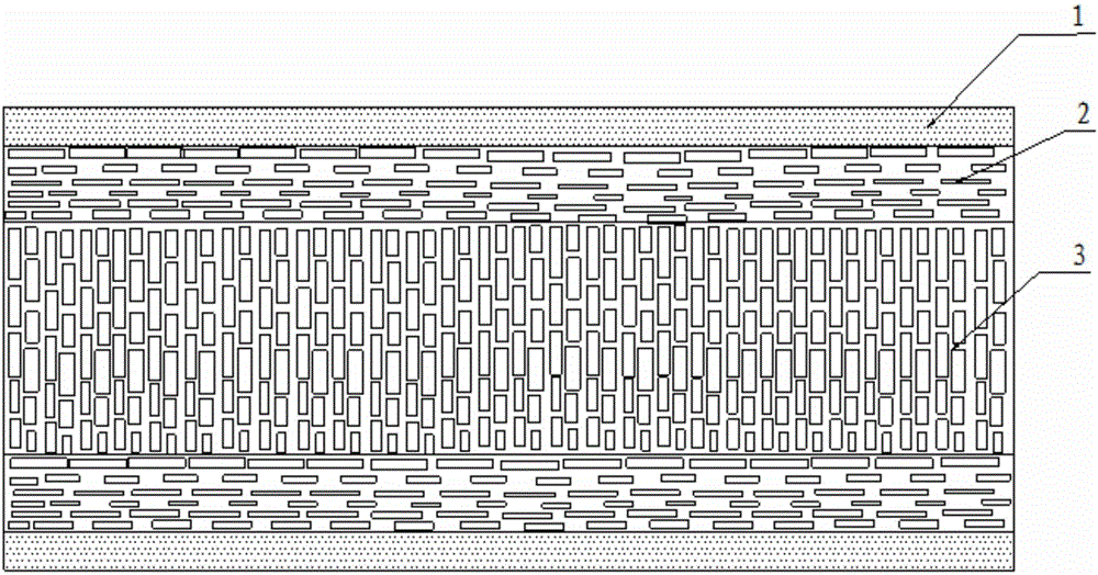 Preparation method for novel low-density, low-cost and high-strength shaving board