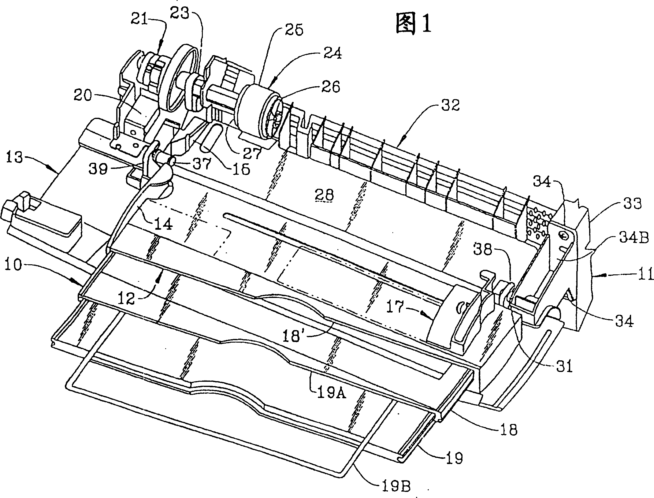 Paper separation friction pad