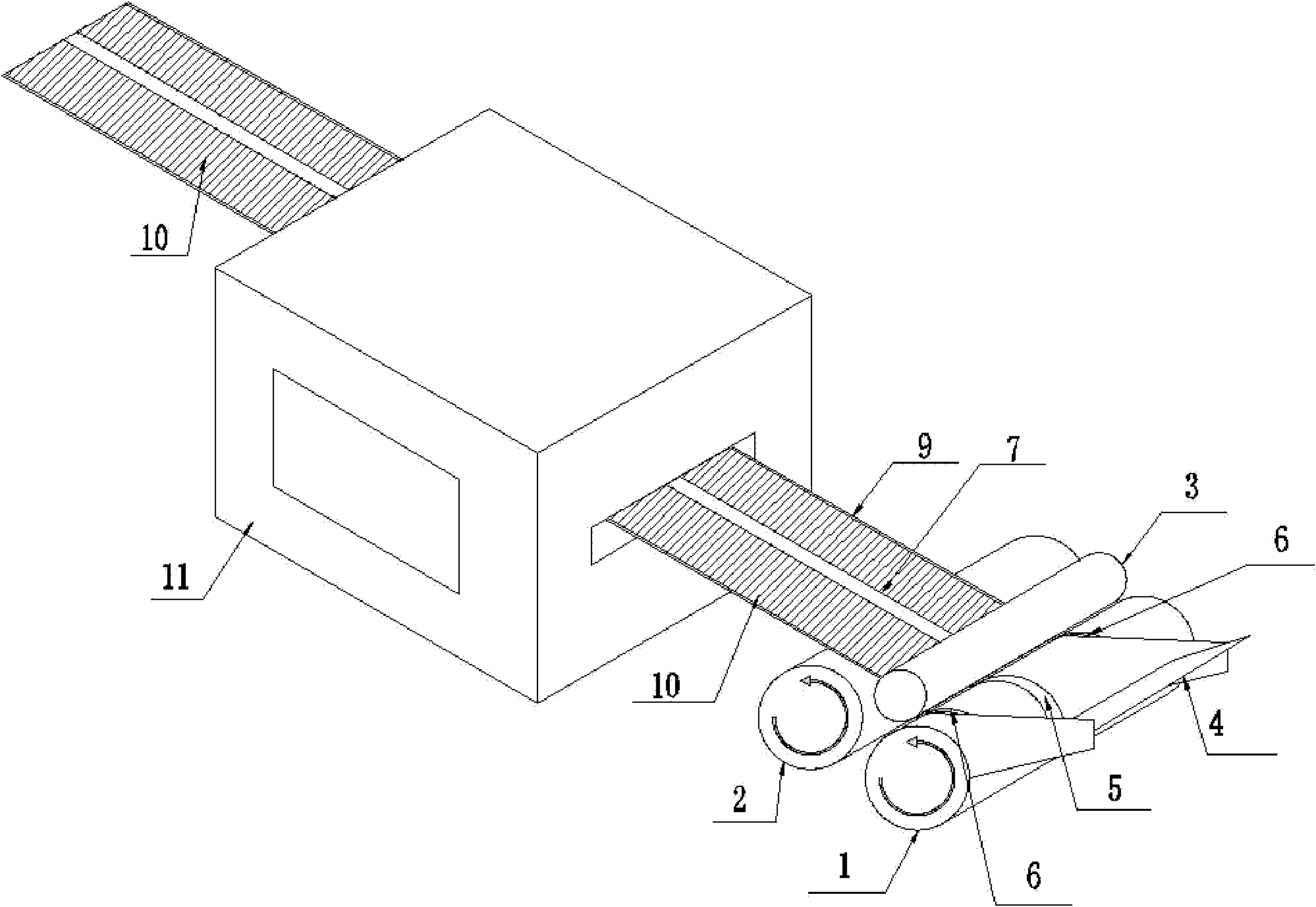 Device for manufacturing lithium ion secondary battery pole piece and manufacturing method thereof