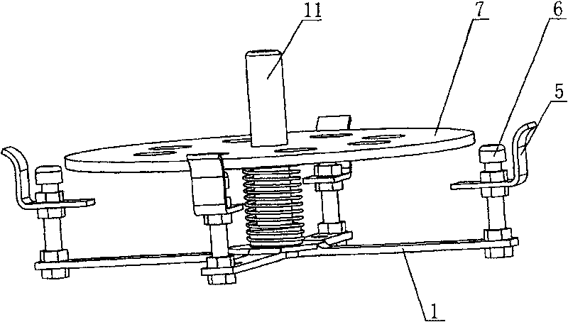 Cushion separation facility for mud blank