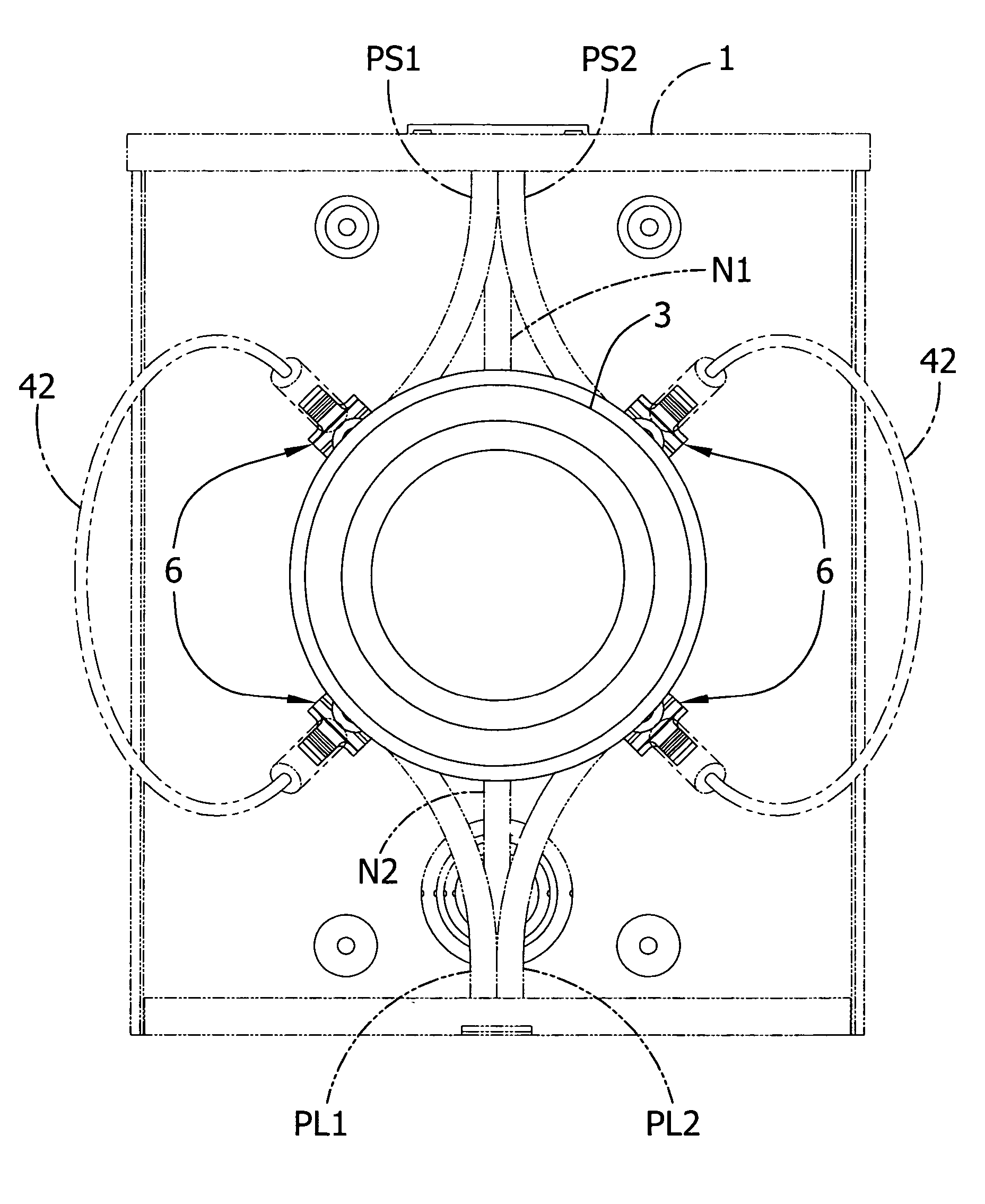 Bypass connector for a socket assembly