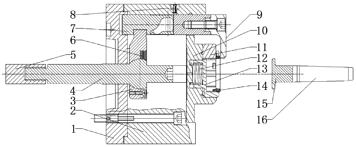 A composite fixture for processing the inner ring of a synchronizer gear ring