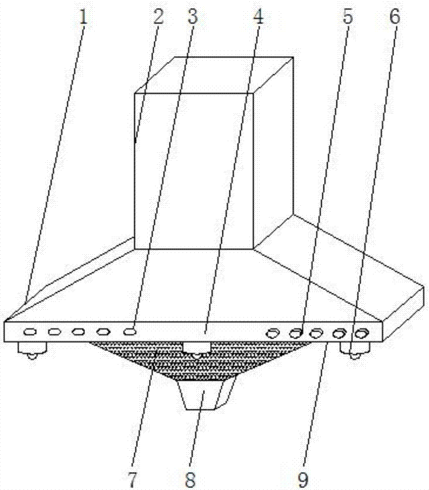 Household smoke exhaust ventilator