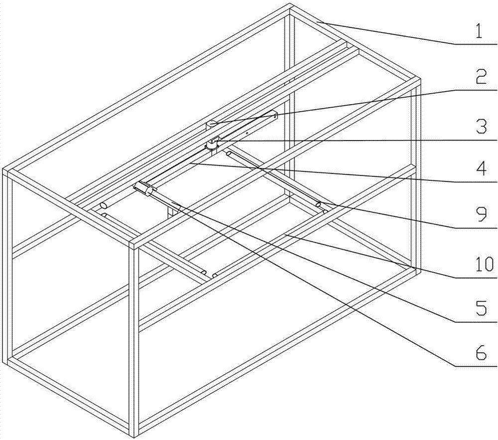 Tire full-automatic code reading machine and code reading method thereof