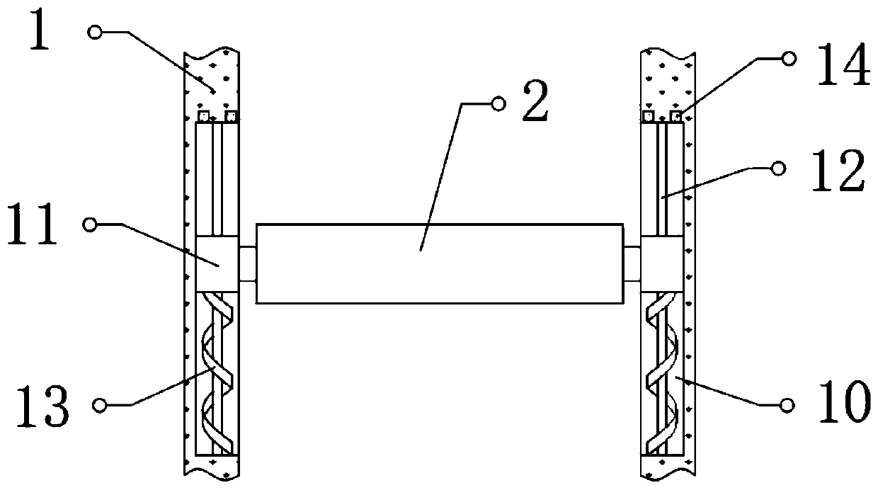 Residue pre-cleaning device for processing net ropes