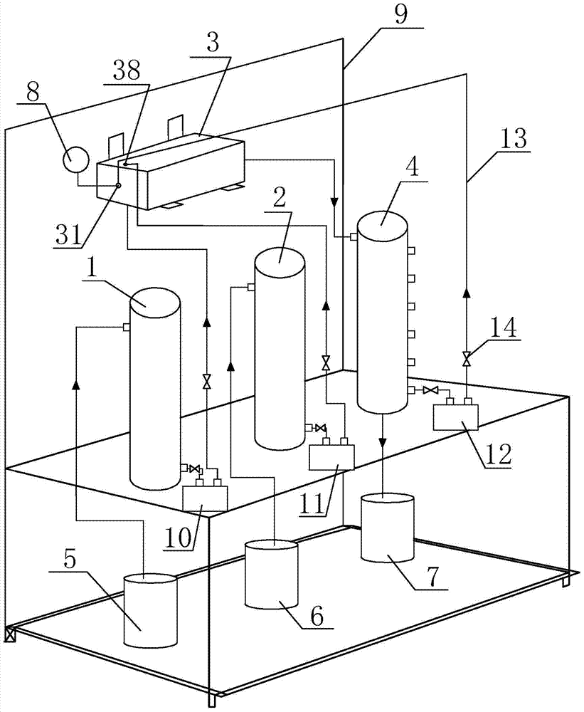 A fast and efficient continuous mixer device