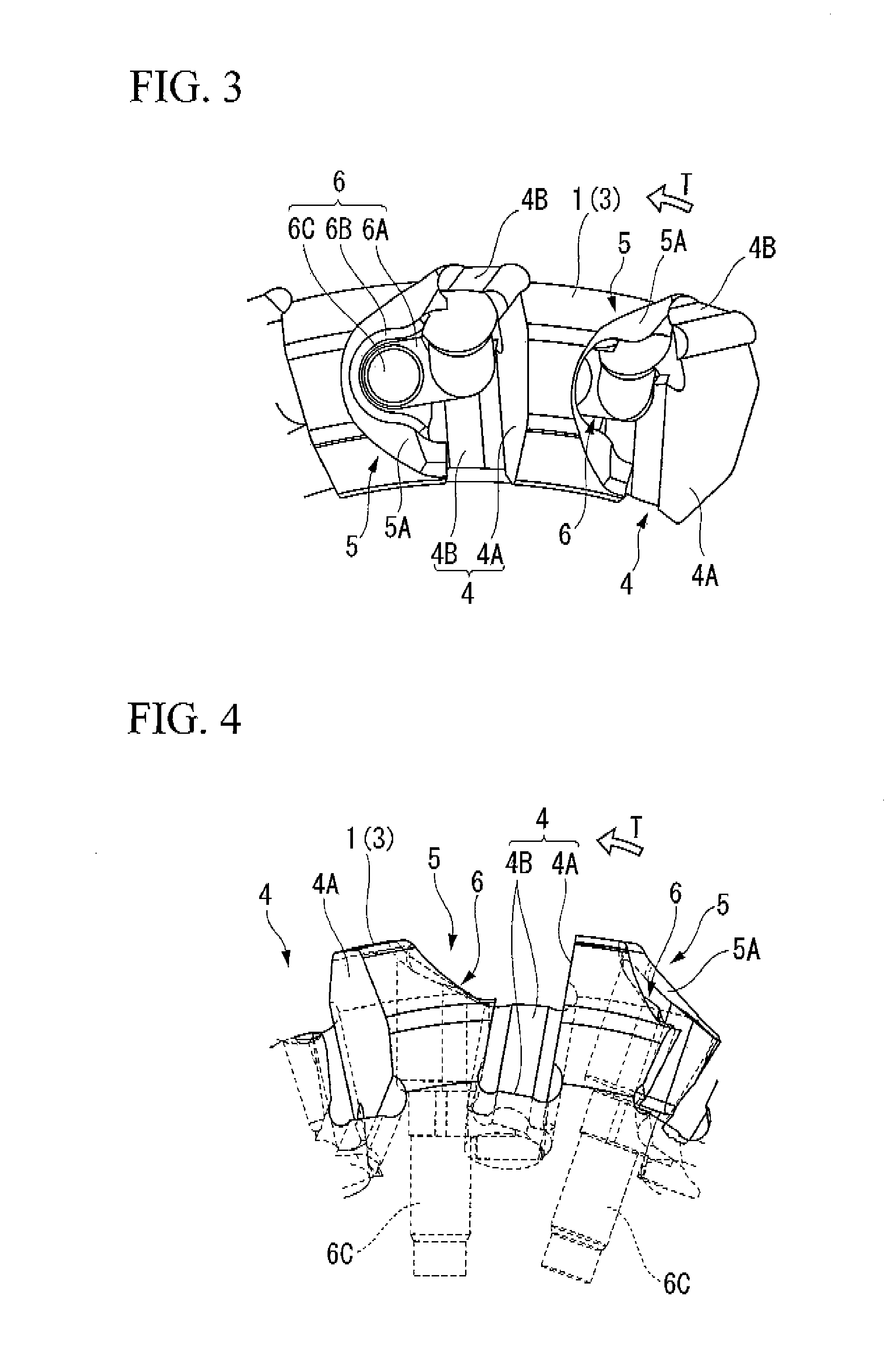 Insert clamping wedge and insert-detachable type cutter