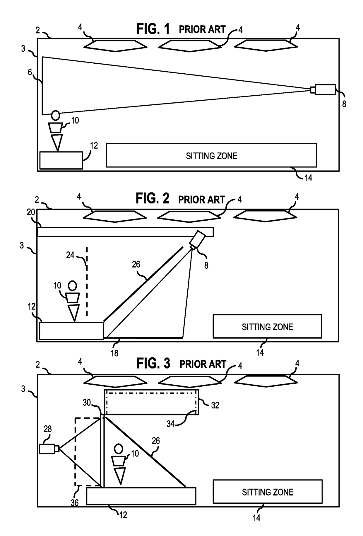 Advanced transparent projection communication terminals