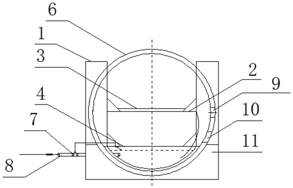 A humidification and oxygenation type hot air supply device