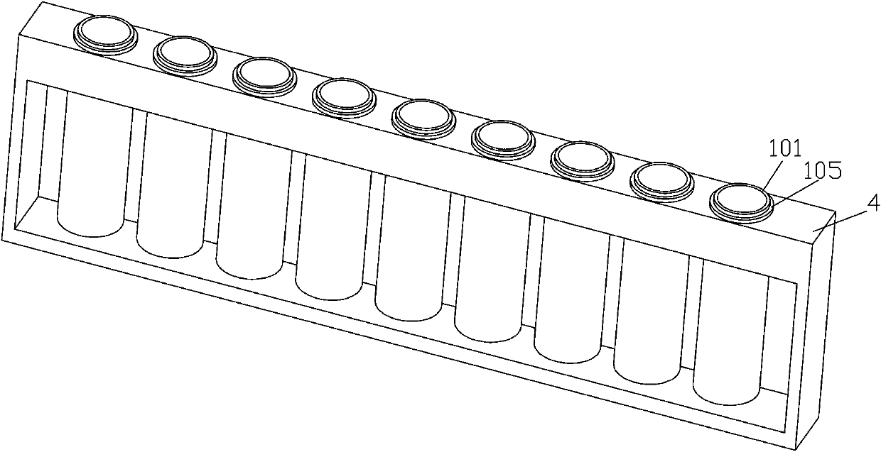 Suspension mechanical mixing device and mixer adopting same