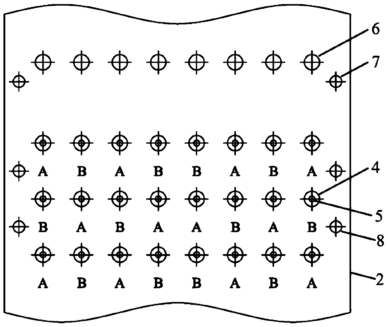 Wall-type combustion boiler mixed coal blending combustion optimization method