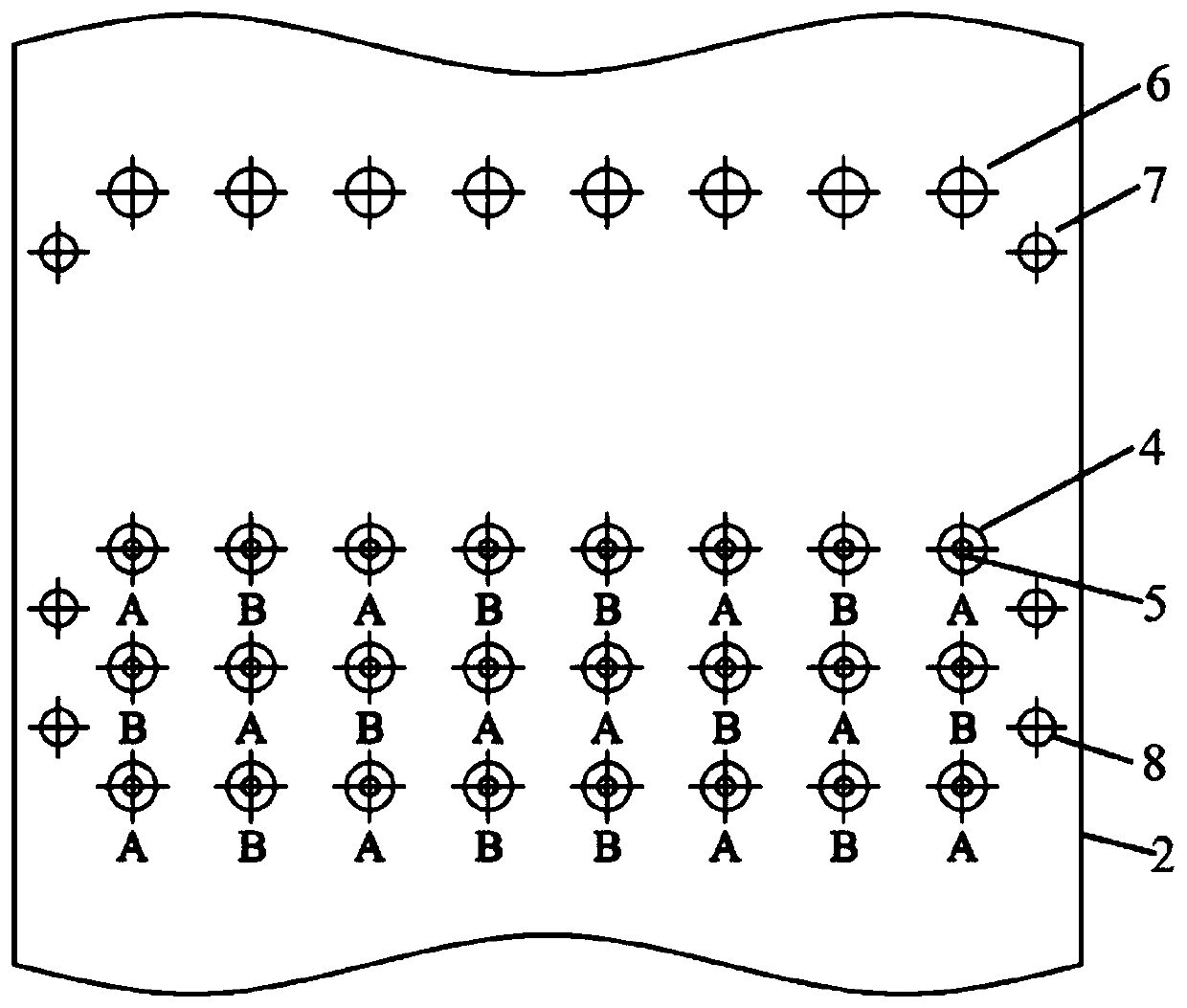 Wall-type combustion boiler mixed coal blending combustion optimization method