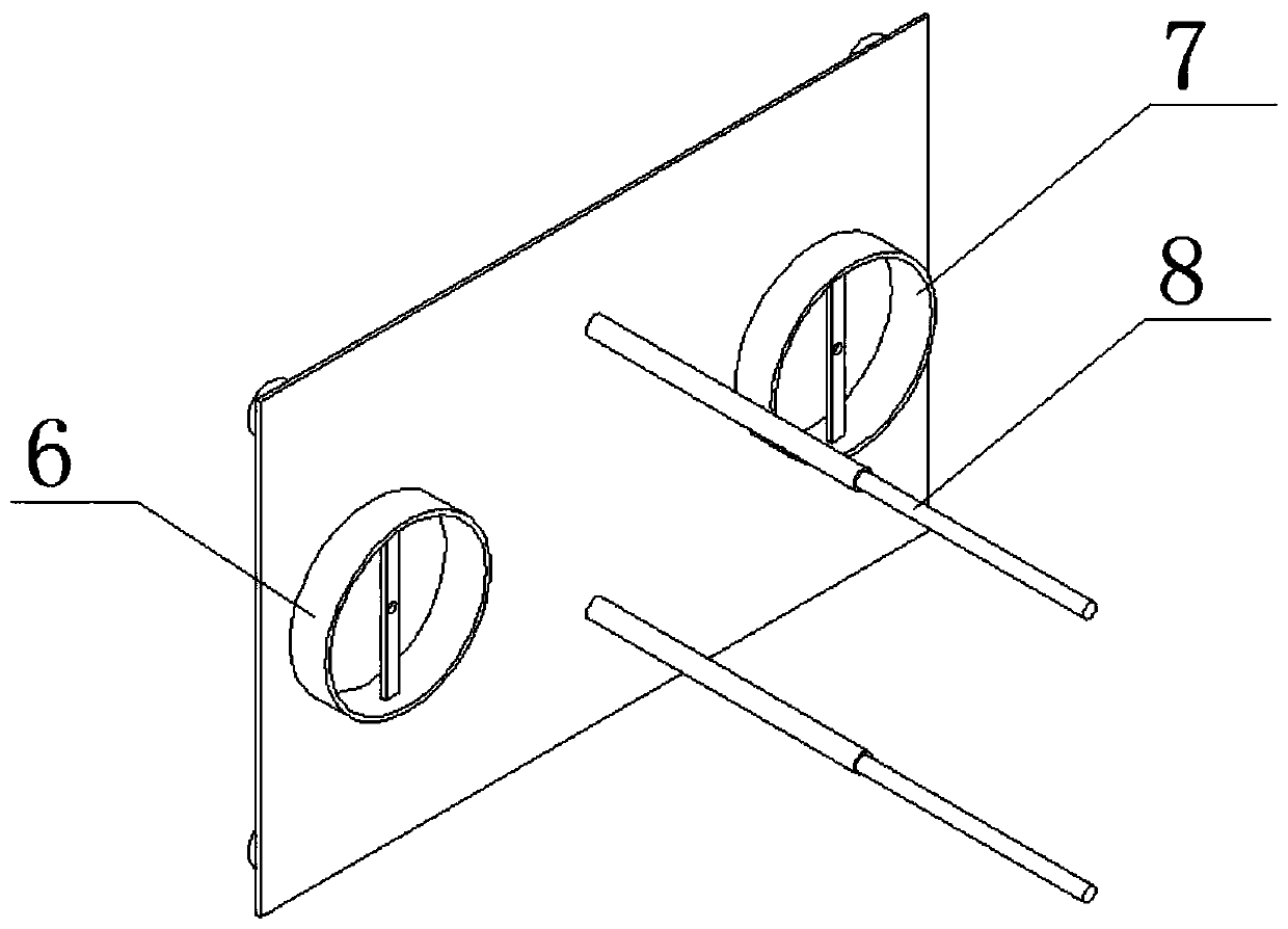 Ultrasonic nanometer cooling device for computer mainboard