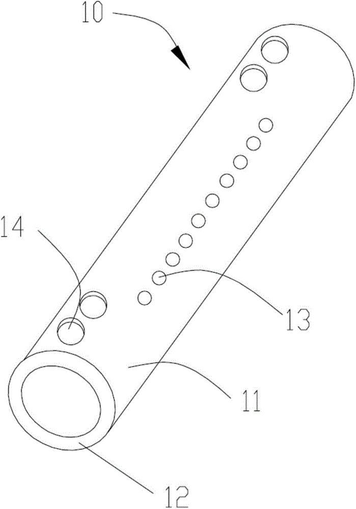 Aeration pipe, aeration disc and immersion etching machine