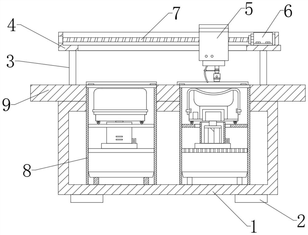 Metallographic preparation device for material science and engineering