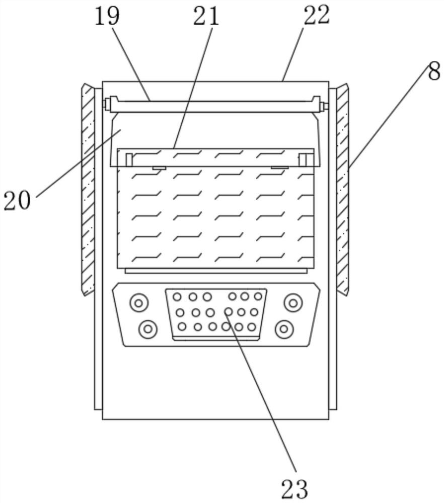 Data transmission device based on big data platform